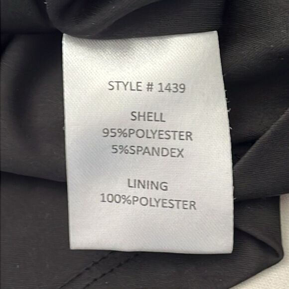 Hutch Anthropologie Black Scuba Dress Lip Print Hand Pockets Plus Size 2X - Picture 11 of 11